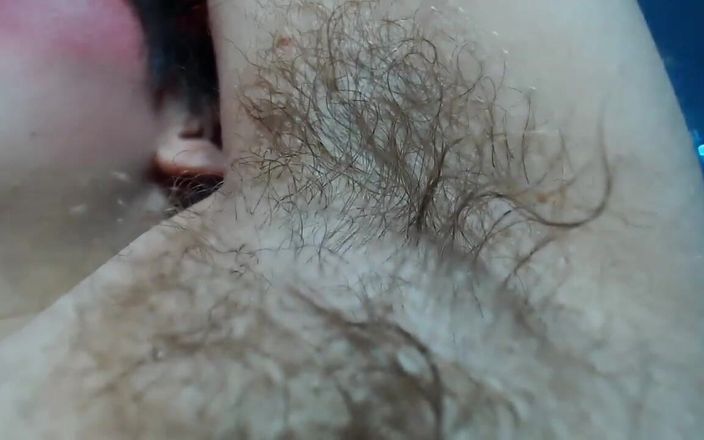 Antichristrix: Extreme Hairy Armpit Closeup on Cam