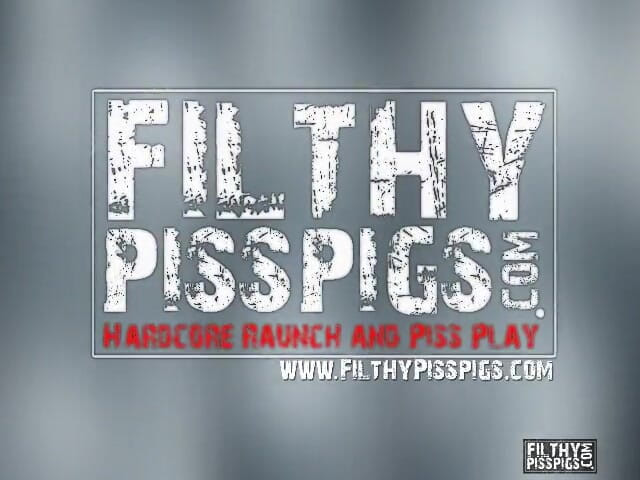Filthy Piss Pigs: Ayah tiri dapat zakar fetish