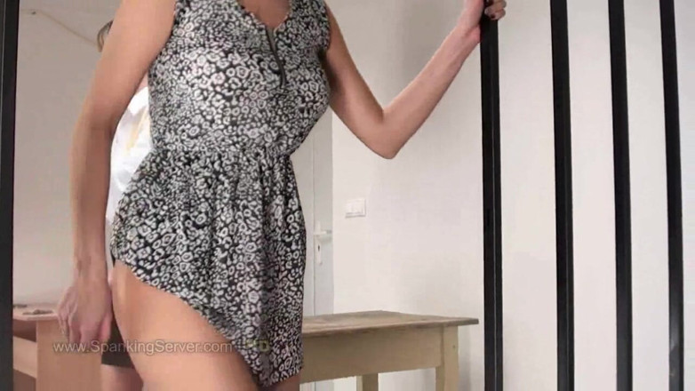 Spanking Server: Amber otk spanking