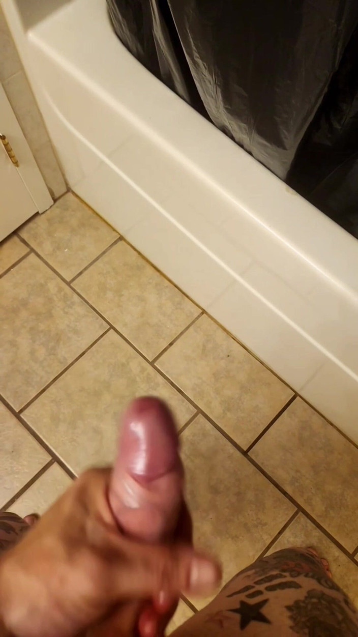 Cdubzdik: Tatted Boy Rubbing His Bwc Twice