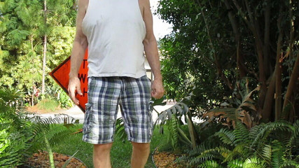 Hairyartist: 너와 공유하는 유틸리티 작업자의 털이 무성한