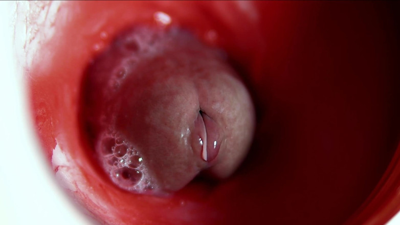 SEXY_GUYBEST: Великий красивий член рясно тече всередину мокрого слизького отвору і смокче!