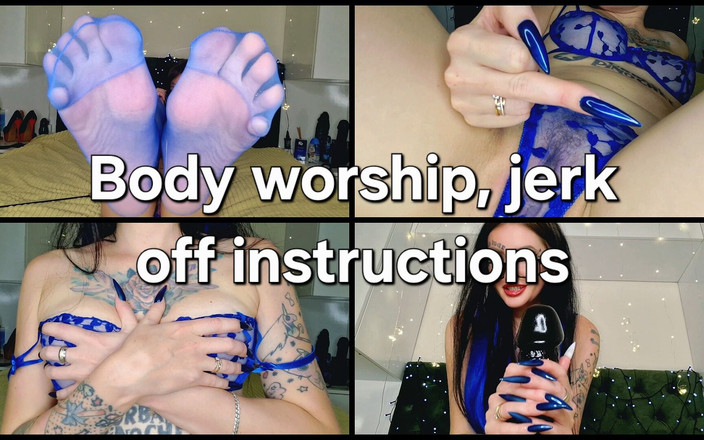 Dominatrix Nika: Sexy prádlo a punčochy, uctívání těla, nohou a prsou.