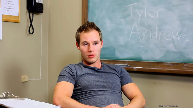 Teach Twinks: Handsome Tyler Explains Himself