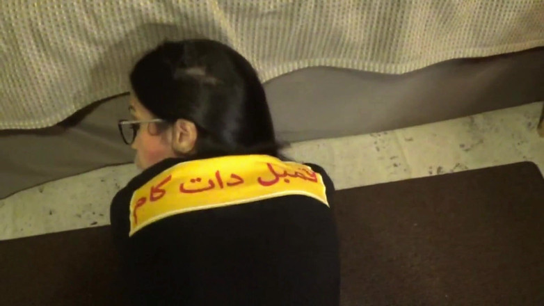 Amateur Homemade Porn: 操饥渴的阿拉伯出轨妻子她的后入是如此热辣