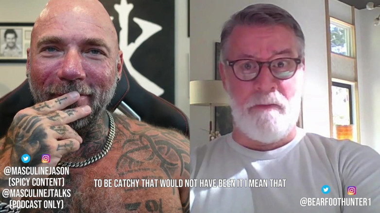 Raw and Uncensored with Masculine Jason: Porn Star Confessions - Bearfoot Hunter (episode 174)