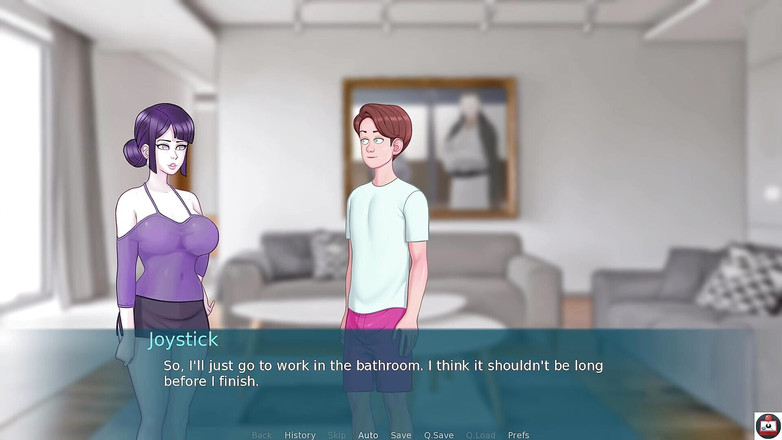 Joystick Cinema: Sexnote - （第78部分） - 抓到了我的女友继母的熟女