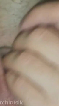 The Femboy Bitch Pestered the Stepfather at Night in Bed and Got Fucked Without a Condom Until He Came.