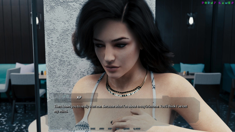 Porny Games: Seduzione cibernetica di 1thousand - Trio inaspettato, anale e di fila 34