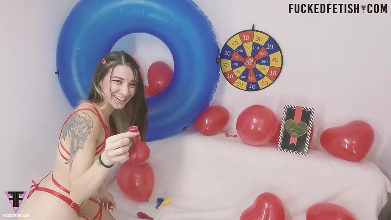 Fucked fetish: POV Miss Rossario Balloons Range Pop Ass