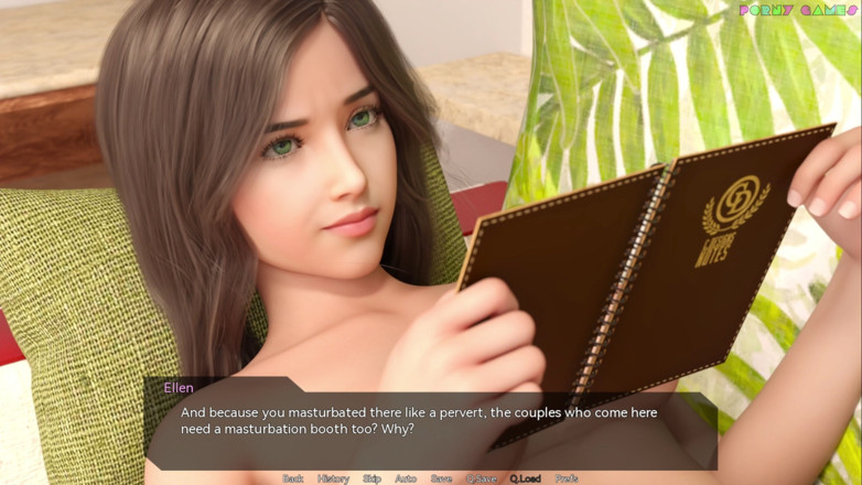 Porny Games: Honeymoon Island by Tk8000 - Horny Stepsis Helps to Masturbate Me2