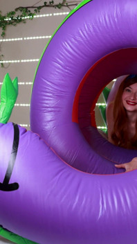 Around My Giant Inflatable Snake, I Can't Escape.
