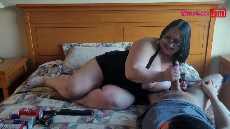 Riderqueen: Big Dick Vs Energy Drink - Video for Fans