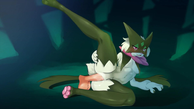 Velvixian 3 Furry: Meowscarada sex (pelziger sex)