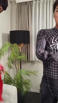 Superman x spiderman gioco di ruolo in costume