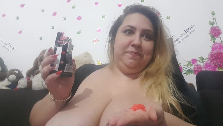 LoraBbw: Gordas tenta pop rocks