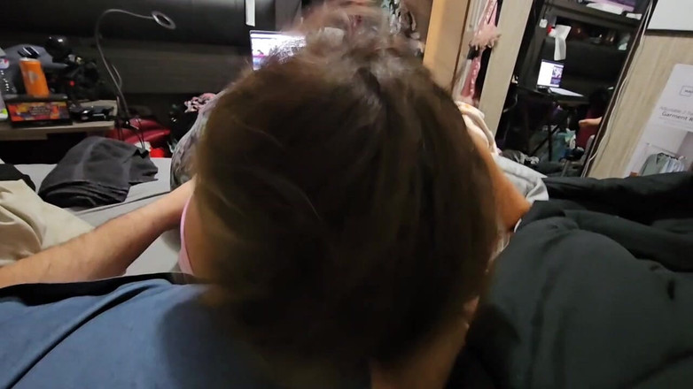 Funhousewife69: Getting Warm Shot of Cum Before Bed