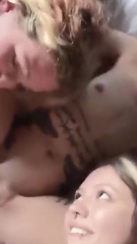 3 Hot Feet on One Dick Foot Fetish F