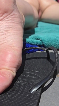 Subathing Naked (barefoot)