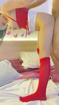 The Girl in Red Is Very Weird When She Meets Her Lover