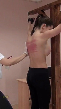 Marianna1 Spanking Machine - Bare Back Whipping