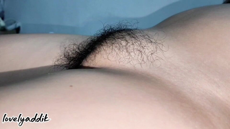Lovelyaddik: My Husband Told Me Not to Shave My Hairy Pussy.matambok