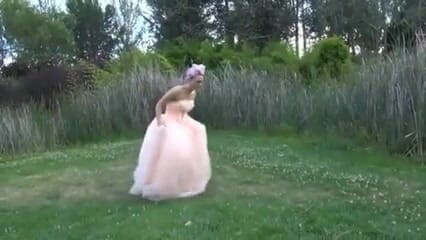 Krakenhot: Bride sex outdoor