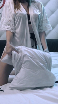 Slave girl masturbates with the butt plug in her ass, part 3