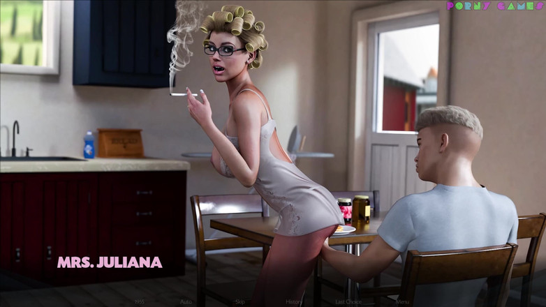 Porny Games: Timestamps: Nepodmíněná láska - nadržený hřebec dostane dárek, když se vrátí...