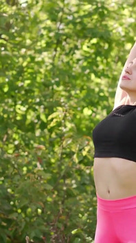 Outdoor Yoga PAWG Girl Made Me Fuck Her