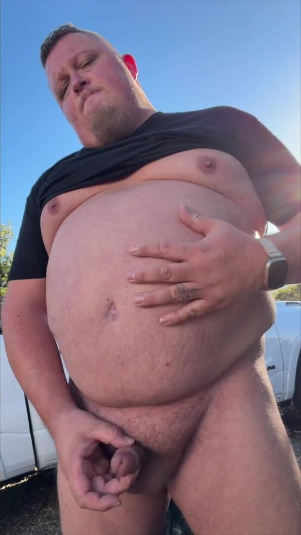 WestCub86: Gordinho quase pego brincando com seu pau macio