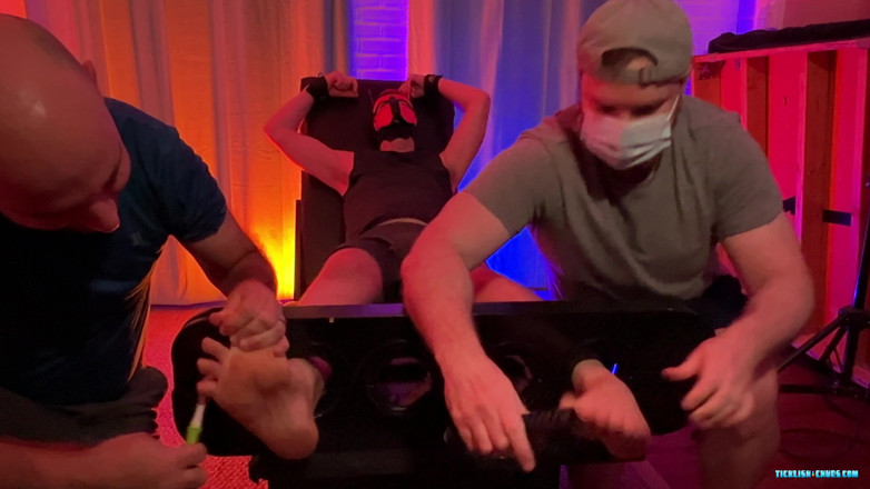 Ticklish Chubs: The Ticklers Come for Pup Nibbler