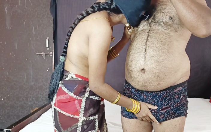 Indianhotcouple: Vackra riktiga par hemlagad munknull och hardcore sex