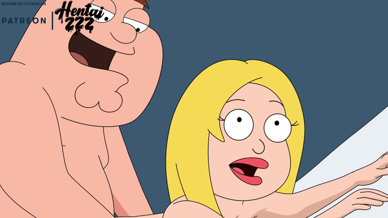 Hentai ZZZ: 후배위 프랜신과 섹스하는 가족 남자 Peter
