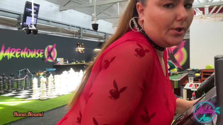 AshleyAce69: Ashley and Hanna Dildobike Workout