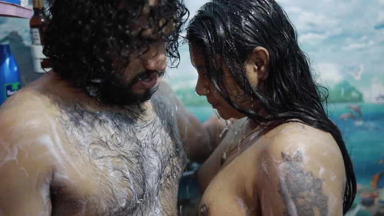 Vaigavarun45: Hermanastra y hermanastro en el baño , romance en el baño,...
