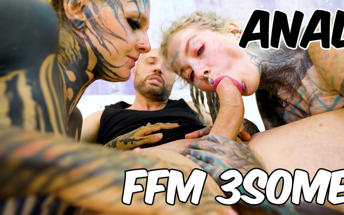 Z-Filmz: 2 Hot Heavily Tattooed Teens Hard Fuck World Champion, ATM,...