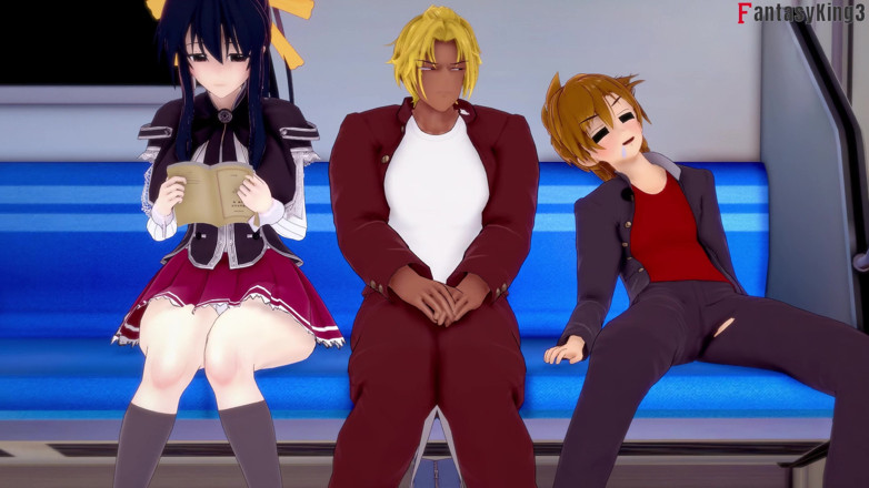 Fantasy king: Koneko 在火车上做爱 - Dxd ntr 疯狂系列