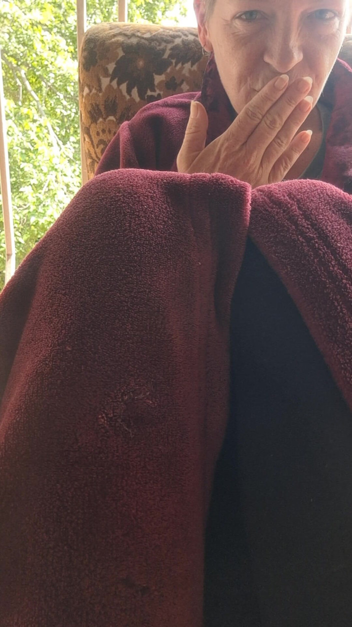 ZenitheBloodRose: Patio Play and a Smoke