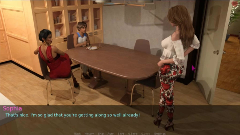 Visual Novels: A wife and stepmother part 18