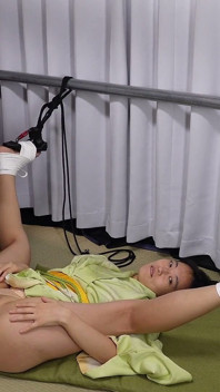Shibari Boots dan Penyeksaan Penggetar untuk si jalang Asia Zaya of Hel