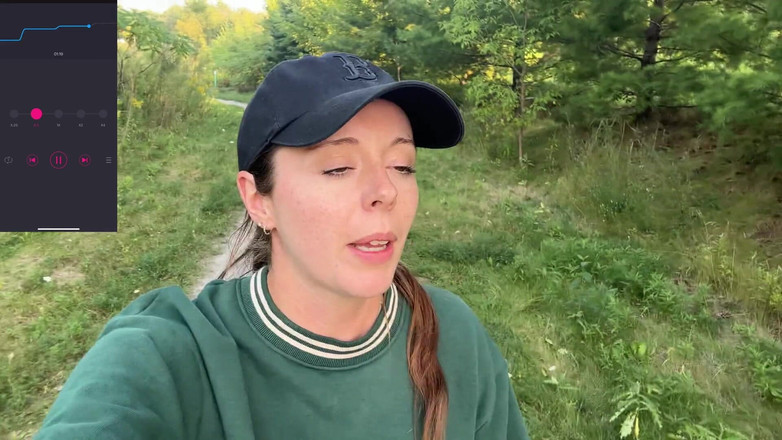 Nadia Foxx: Risicovolle wandeling met mijn weelderige!