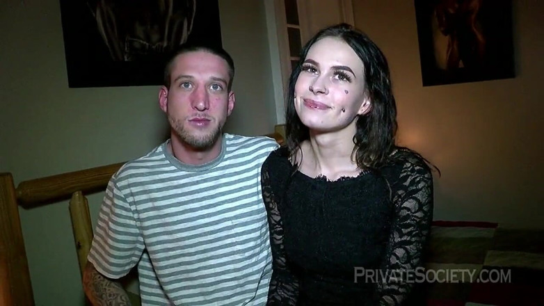 Private Society: Spooky chick with Stepdaddy issues