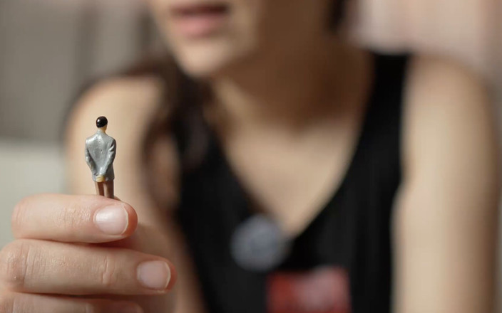 AmayaMori: Giantess Cheats on Her Tiny Husband Humiliates Him