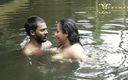 Xtramood: Dirty big boobs bhabhi bath in pond with handsome de...