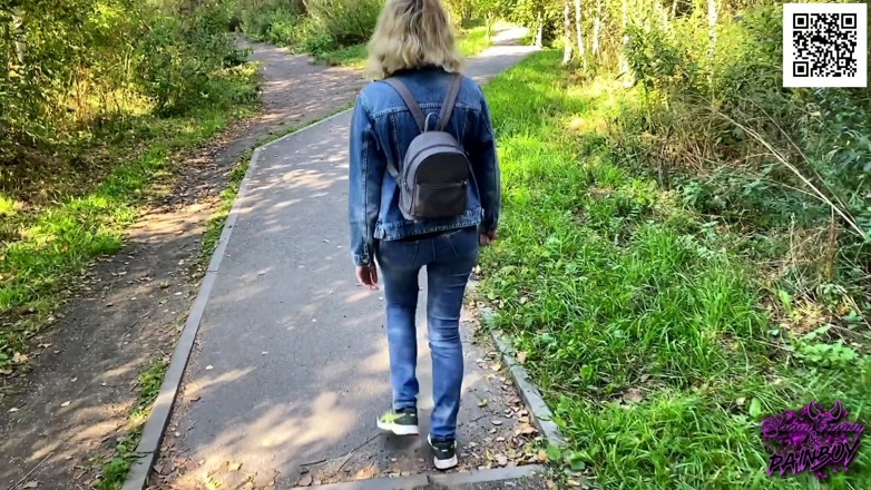 AnnyCandyPainboy: Girlfriend has prepared a surprise - outdoor sucking