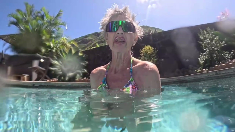 FromThisNight: Over/underwater Pool Shots and a Long, Slow-mo Outdoor Shower