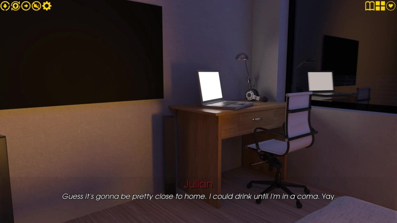 3D Cartoon Porn: My Pleasure 40 - Julian Fantasizes About Naked Julia Exercising