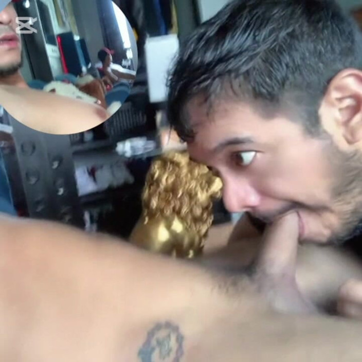 Romeoblowjob: My Roommate Is Curious About Gay Blowjobs and Ends up...