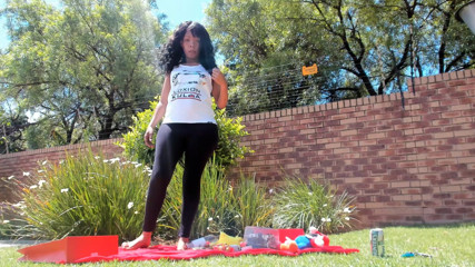 AnalEbony: Xmas picnic